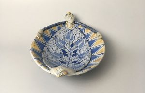 Relaxing Dishy Lady | Helen Martino Pottery | Cambridge Potter